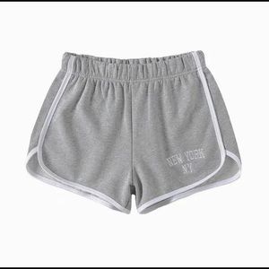 Brandy Melville New York sweat shorts